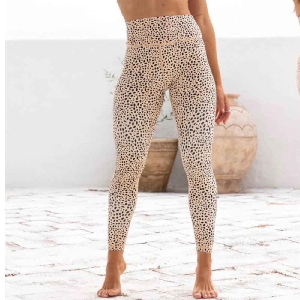 NWOT Kavala Collective Cheetah Print Leggings - Picture 2 of 6